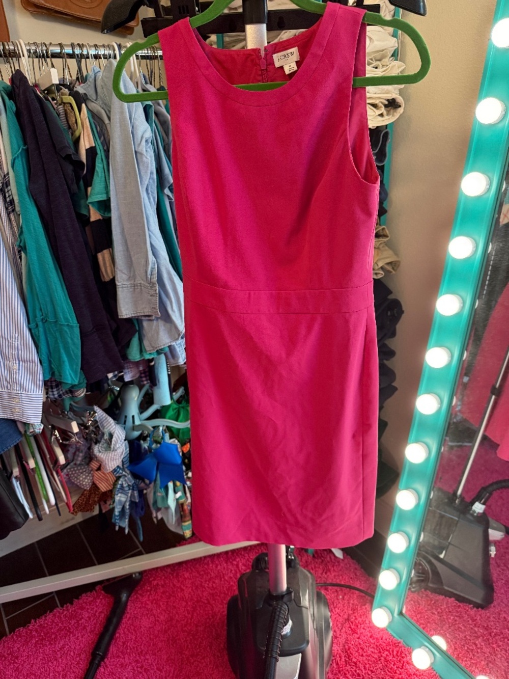 J.Crew Pink Sheath Dress